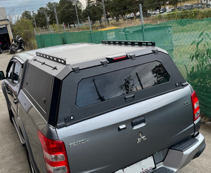 Capot rigide en alliage d'aluminium pour pick-up, couvercle de benne, coque de camping-car, verrou de hayon pour BYD Shark 6 <span class=keywords><strong>Mitsubishi</strong></span> <span class=keywords><strong>L200</strong></span> Ranger - Product Image 2