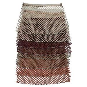 Filet de rangement pour dossier de siège de bus en acier inoxydable pour autocar, camping-car, fourgonnette, camion, organisateur de cargaison pour siège passager - Product Image 5