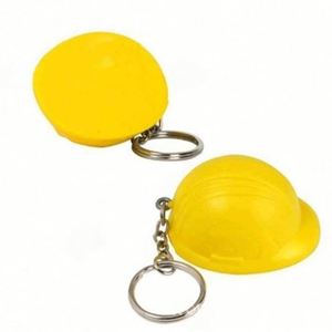 Oferta Especial: Llaveros Antiestrés Personalizados Baratos con Forma de Casco de Seguridad, Llaveros de Casco de Seguridad, Juguete Antiestrés - Product Image 2