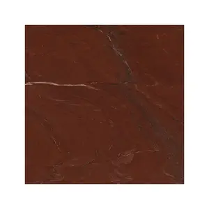 Brrilliance Royal Red House Uso de pisos Azulejos de mármol Alta calidad y hermosa losa de mármol rojo Stirking para encimeras