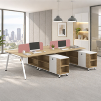 Poste de travail modulaire chinois, bureau de travail modulaire, bureau de travail moderne pour 2, 4, 6, 8 personnes, bureau de travail modulaire