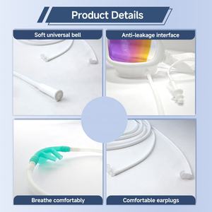 Masker Mata hidrogen 3 dalam 1, cangkang plastik penyerap telinga & hidung untuk Mobil & RV, perangkat mesin inhalasi Generator hidrogen - Product Image 5