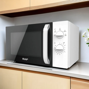 <span class=keywords><strong>Horno</strong></span> <span class=keywords><strong>Microondas</strong></span> RAF <span class=keywords><strong>de</strong></span> 23L con Enchufe Europeo, Plato Giratorio, Ventana Visible, Diseño Duradero, Electrodoméstico Compacto <span class=keywords><strong>para</strong></span> <span class=keywords><strong>Cocina</strong></span>, Hogar <span class=keywords><strong>y</strong></span> Oficina - Product Image 1