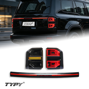 Chiku Headlights are compatible with for Toyota Prado New Land Cruiser LC250 <b>Star</b> Extreme taillights with <b>LED</b> turn signals - Product Image 1