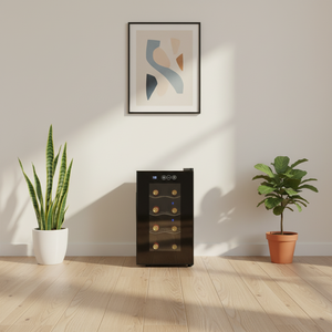 Nevera para Vinos de 22L, 8 Botellas, Refrigerador Pequeño para Vinos, Bodega Individual de Una Sola Zona, Más Vendida - Product Image 2