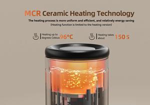 <span class=keywords><strong>Machine</strong></span> à café portable CERA+PCM03S-MAX, café moulu 18g-20g, panier de 58 mm, batterie 13500, 5-8 tasses, chauffage sans fil, voiture, maison - Product Image 3