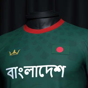 Maillots de football personnalisés, impression de nom et de numéro, tenue d'équipe, sublimation, maillot de foot vert, Bangladesh - Product Image 4