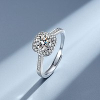 Bague de fiançailles personnalisée en or massif 18 carats avec moissanite CVD certifiée IGI, taille ronde, 1 carat, bijoux en or pour femmes
