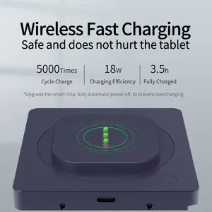 EMONITA Wall Hanging Tablet Wireless Magnetic Charging Case Tablet Stand Charger Mount Holder For Huawei MatePad11