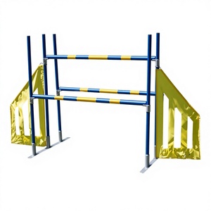 <strong>Dog</strong> Agility Training Equipment Metal Hurdle Steel <strong>Jump</strong> Barrier Pet <strong>Dog</strong> Wing <strong>Jump</strong> - Product Image 5