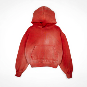 Sweat-shirts d'hiver pour hommes personnalisés, unis, effet délavé, qualité supérieure, nouveau design, en polaire, imperméables, respirants, séchage rapide, polyester et coton - Product Image 1