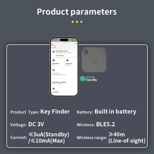 New chống Lost item vệ tinh thông minh vali hành lý Pet GPS Tracker vị trí beepers định vị theo dõi tìm thấy thiết bị của tôi Key Finder - Product Image 6