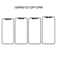 Glas met OCA voor iPhone X/XS/XR/XSMAX Schermreparatie en -renovatie (Premium)