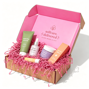 Sunscreen E-commerce Packaging Boxes Corrugated Mailer <b>Box</b> E Flute Self Locking Mailer <b>Box</b> Custom Packaging - Product Image 2