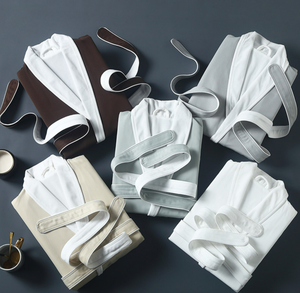 <span class=keywords><strong>Peignoir</strong></span> long léger en flanelle double couche, doux, luxueux et élégant pour <span class=keywords><strong>femme</strong></span>, cadeau idéal pour les couples - Product Image 6