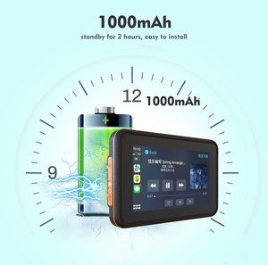 Karadar MT5004 Navigateur GPS étanche Écran tactile Auto Moto Android Apple CarPlay Portable Sans fil BT Écran pour Moto - Product Image 6