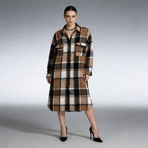 Gabardina Ligera y Transpirable para Mujer, Primavera 2026, Larga, Cortavientos, Cierre de un Solo Botón - Product Image 3