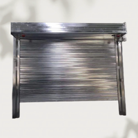 Porte à enroulement coupe-feu en acier sur mesure avec dimensions et motifs personnalisés