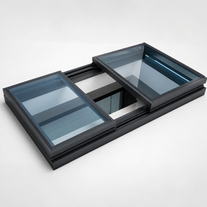 Patio finestre sul tetto in alluminio <span class=keywords><strong>lucernari</strong></span> isolamento termico scivolo elettrico lucernario aperto - Product Image 6