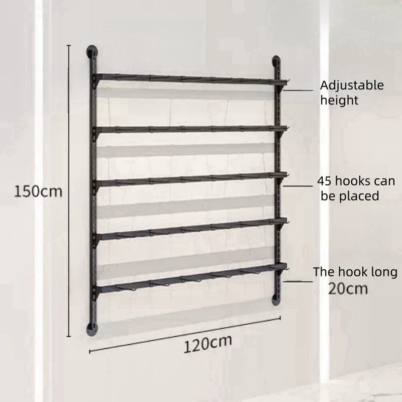 120(L)*150(H) CM+45 hooks