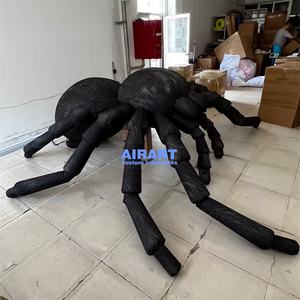 Gigante evento de Halloween decoración techo negro inflable Halloween araña escorpión - Product Image 3