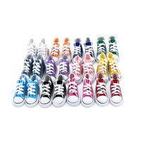 Vente en gros 7.5CM coloré BjD poupée toile baskets poupée vêtements et accessoires 1/3 1/4 échelle poupée chaussures