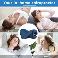 Relaxant pour le cou et les épaules, dispositif Portable de Traction cervicale, extenseur de cou, correcteur de Posture du cou, oreiller chiropratique