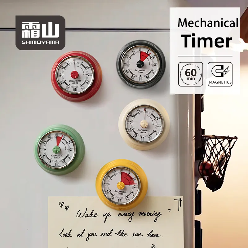 SHIMOYAMA New Appearance Updated Design Wholesale Multi-purpose Kitchen Mechanical Timer