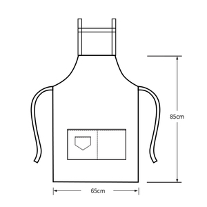Grembiule di gomma personalizzato all'ingrosso ristorante cameriere abiti da lavoro camion cibo Barbecue Logo personalizzato che cucina Ready Made grembiuli da cucina - Product Image 4