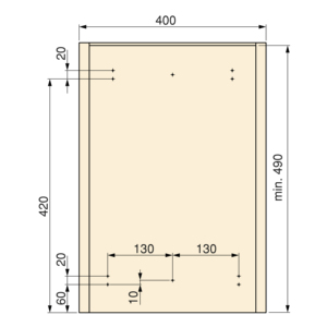 Tecnoplastiche Grey 16 L riciclaggio del fondo della pattumiera della cucina fissato con estrazione manuale - Product Image 5