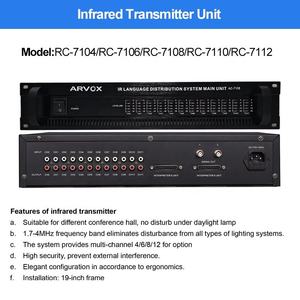 Système de Console Casque IR sans Fil pour <span class=keywords><strong>Cabine</strong></span> <span class=keywords><strong>d</strong></span>'<span class=keywords><strong>Interprétation</strong></span> Dispositifs de Traduction Simultanée Vidéo-Facilitée pour Conférences - Product Image 5
