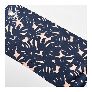 Tela de Vestido de Novia de Peso Medio, 100% Poliéster, <span class=keywords><strong>Doble</strong></span> Faz, Estampado Digital Crepé Tejido con Patrón Geométrico Colorido WI-B07 - Product Image 5