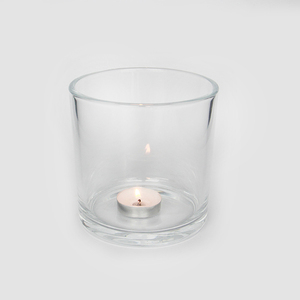 Kaca bening doa berkat botol lilin dengan tutup beraroma doa lilin berkat dalam wadah kaca kosong dekorasi dalam ruangan luar ruangan - Product Image 4