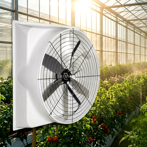 Ventilador de Extracción Eléctrico de Fibra de Vidrio de Alta Resistencia, Motor de Ahorro de Energía, Protección IP55, 26000 CFM, para Ventilación de Establos y Lecherías - Product Image 1