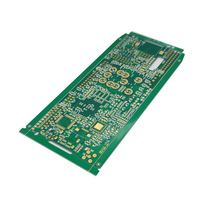 Placa de Circuito Impreso FR4 con Perforación Láser, Acabado ENIG, Alta Frecuencia, para Control Industrial, Equipos de Seguridad Mcpcba