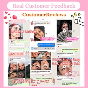 Ciglia Finte Individuali Fatte a Mano con Etichetta Privata, Ricciolo C CC D U, Nero Opaco, Cashmere Vegano, Cruelty-Free, Morbide - Product Image 4