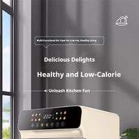 Nouvelle Friteuse à Air Modèle 2026 Intelligente et Multifonctionnelle pour la Maison – Grande Capacité 6.1-8.0L, Contrôle Numérique, Utilisation Extérieure