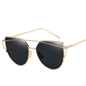 VASHAP piloto de 782 marco gafas de sol UV400 metal vintage mujeres hombres gafas de sol retro único diseñador de tonos - Product Image 1