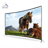 Televisor LED Curvo UHD de 65 Pulgadas 4k/8k Android TV Inteligente con Wifi