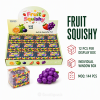Jouet Squishy Fruit Southpeak – Jouet Anti-stress Doux au Toucher, Formes de Fruits Réalistes, Boîte Individuelle, Vente en Gros pour Présentation