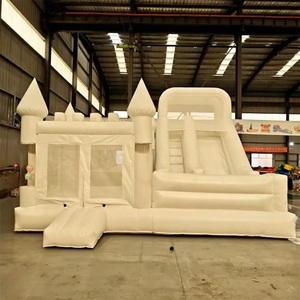 <span class=keywords><strong>Château</strong></span> gonflable <span class=keywords><strong>de</strong></span> mariage et d'anniversaire pour enfants, trampoline blanc, accessoire photo tendance pour <span class=keywords><strong>le</strong></span> commerce international et les check-in - Product Image 2