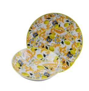 <span class=keywords><strong>Set</strong></span> di Stoviglie Eleganti da <span class=keywords><strong>18</strong></span> Pezzi, Design con Decalcomanie Italiane, Qualità Linyi, <span class=keywords><strong>Set</strong></span> di <span class=keywords><strong>Piatti</strong></span> in Porcellana Dura, <span class=keywords><strong>Set</strong></span> di Stoviglie in Ceramica - Product Image 3