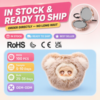 Série Miroir : Boîte Mystère de Pendentifs en Peluche Animaux Kawaii, Porte-clés Mignons, Breloques de Sac, Jouets Surprise de Collection pour Filles, Cadeau