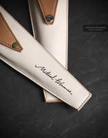 Ensemble cadeau d'affaires personnalisé en cuir PU avec cuillère, fourchette et baguettes coréennes en acier inoxydable