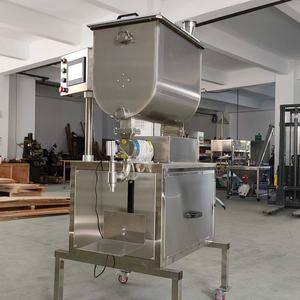 Machine de remplissage et de mélange de sauces en acier inoxydable pour liquides visqueux – Équipement de dosage quantitatif - Product Image 1