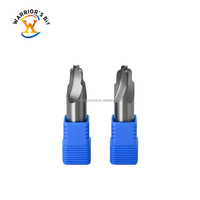 Fraise à queue Warrior's Bit 4 cannelures en carbure monobloc, diamètre de queue 1/4 1/2 pouce, haute vitesse, précision, CNC, outils OEM/ODM pour le bois