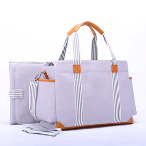 Borsa di lusso per mamme e bambini borsa per pannolini in tela di nuovo Design prezzo competitivo realizzato in materiale di tela prodotto da donna per bambini - Product Image 1