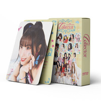 55 cartes LOMO de collection en papier, sérigraphiées, sur le thème du groupe de KPOP TW Girl Group, avec Sana, Chou, Tzu-Yu, articles de merchandising KPOP de célébrités, cadeau