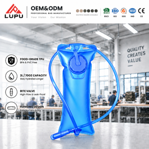 LUPU Detachable 2L Water Bladder Hydration Reservoir Foldable Waterproof Drinking Bag for Cycling Climbing <b>Hiking</b> - Product Image 1