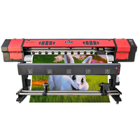 Nueva Impresora Digital Eco Solvente de Alta Calidad de 1.6m para Cabezal de Impresión XP600/i3200, Plotter para Pancartas y Flexibles, 20 ppm, Control por Botones